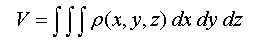 Volume Integral